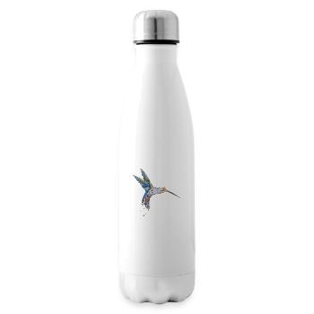 Oiseau - Bouteille isotherme - blanc - Droite