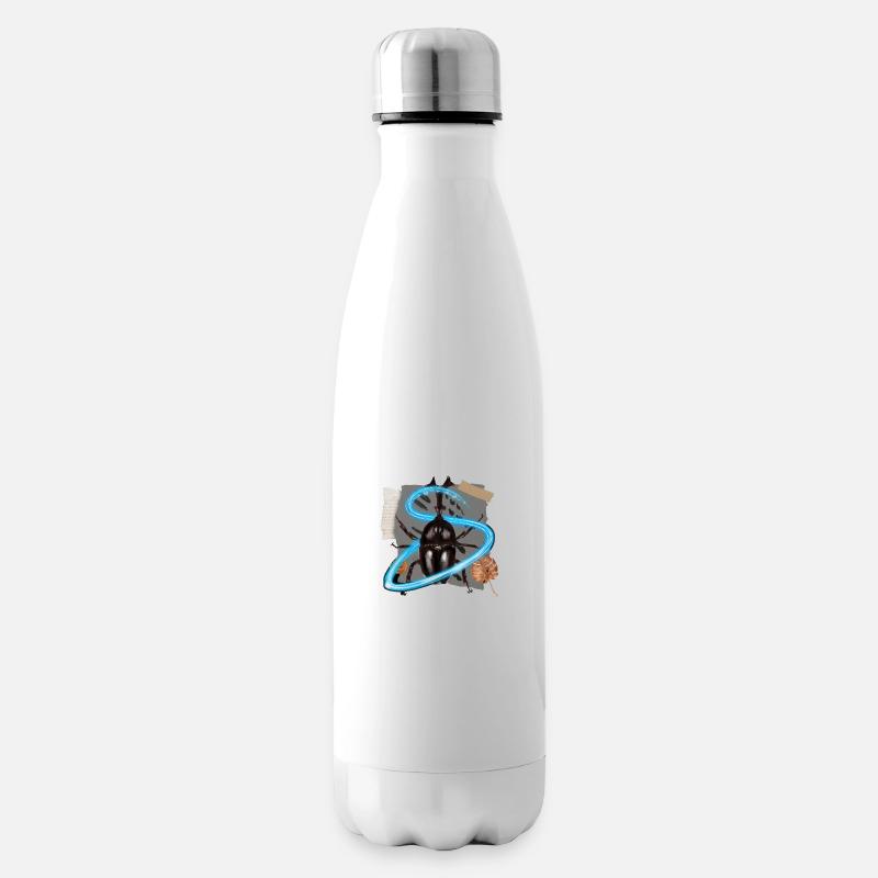 Gros insecte - Bouteille isotherme - blanc