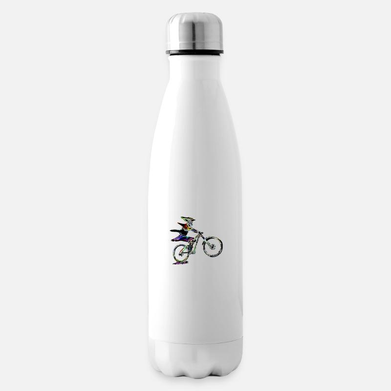 vtt mtb - Bouteille isotherme - blanc