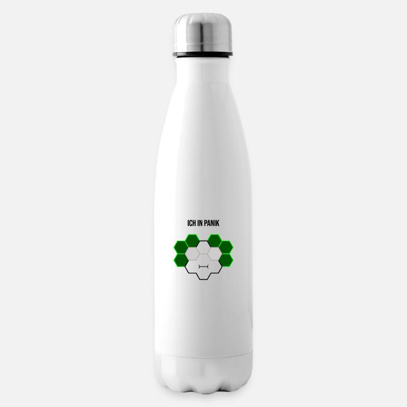 Ich in Panik - Isolierflasche - Weiß