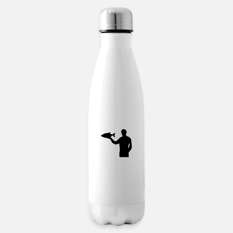 Angling - Insulated Water Bottle - white