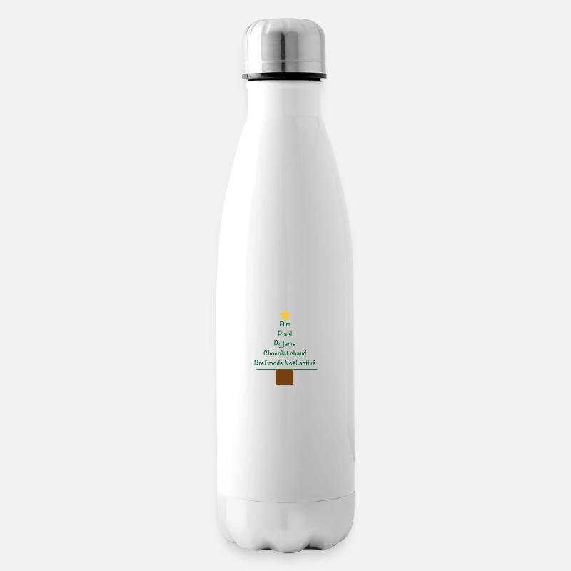 Noel christmas - Bouteille isotherme - blanc