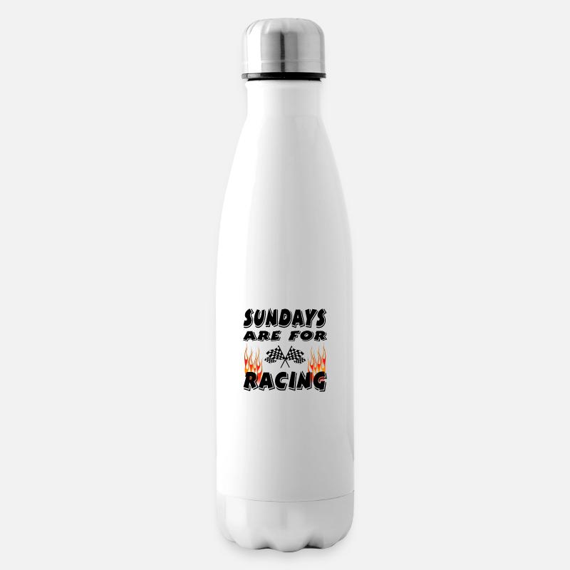 Voiture - Bouteille isotherme - blanc