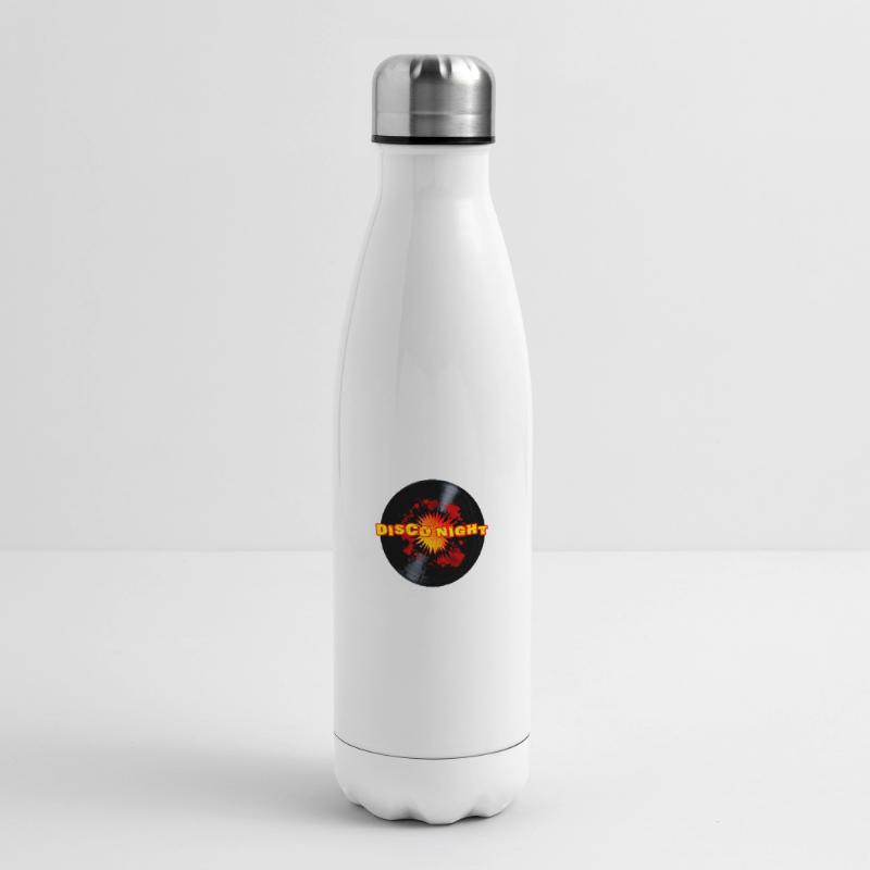 Disco Night Exploding Long Playing Record Insulated Water Bottle
