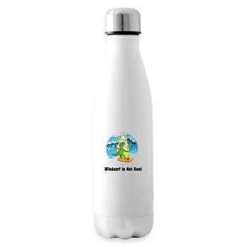 Wave coaster - Insulated Water Bottle - white - Right