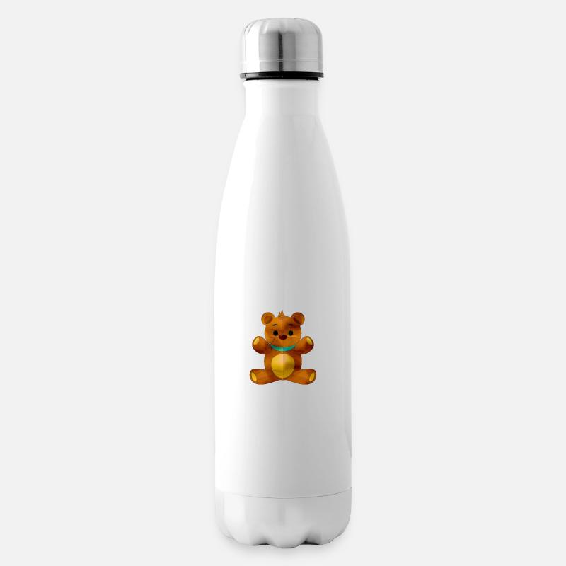 Nounours - Bouteille isotherme - blanc