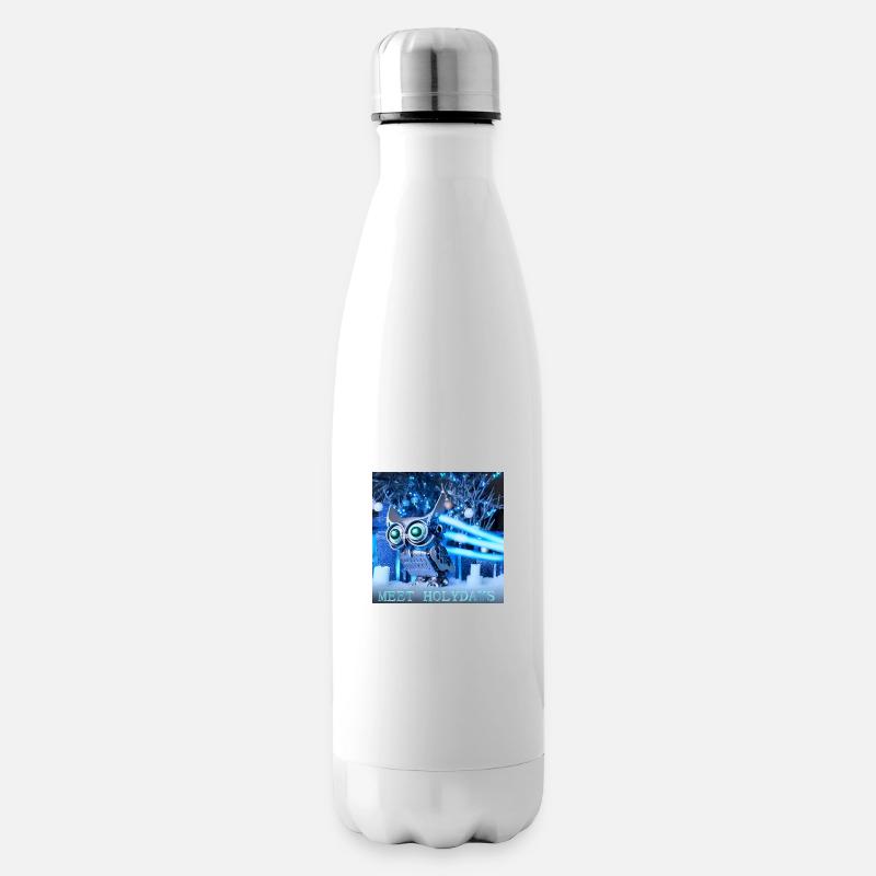 Rencontrez les Fêtes - Bouteille isotherme - blanc