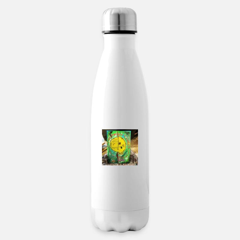 Skull No.1 - Isolierflasche - Weiß