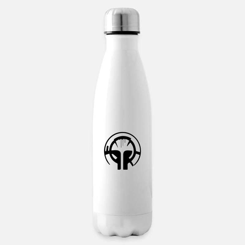 Skull - Isolierflasche - Weiß