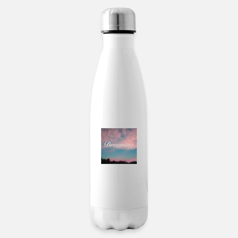 Dreaming between clouds - Isolierflasche - Weiß