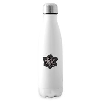 lustiger spruch geburtstagsgeschenkidee tier - Isolierflasche - Weiß - Rechts