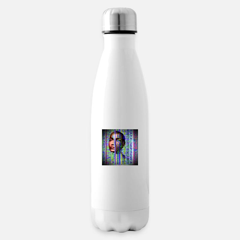 Künstliche Intelligenz - Isolierflasche - Weiß