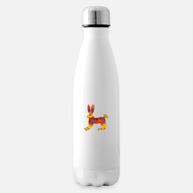 Osterhase - Isolierflasche - Weiß