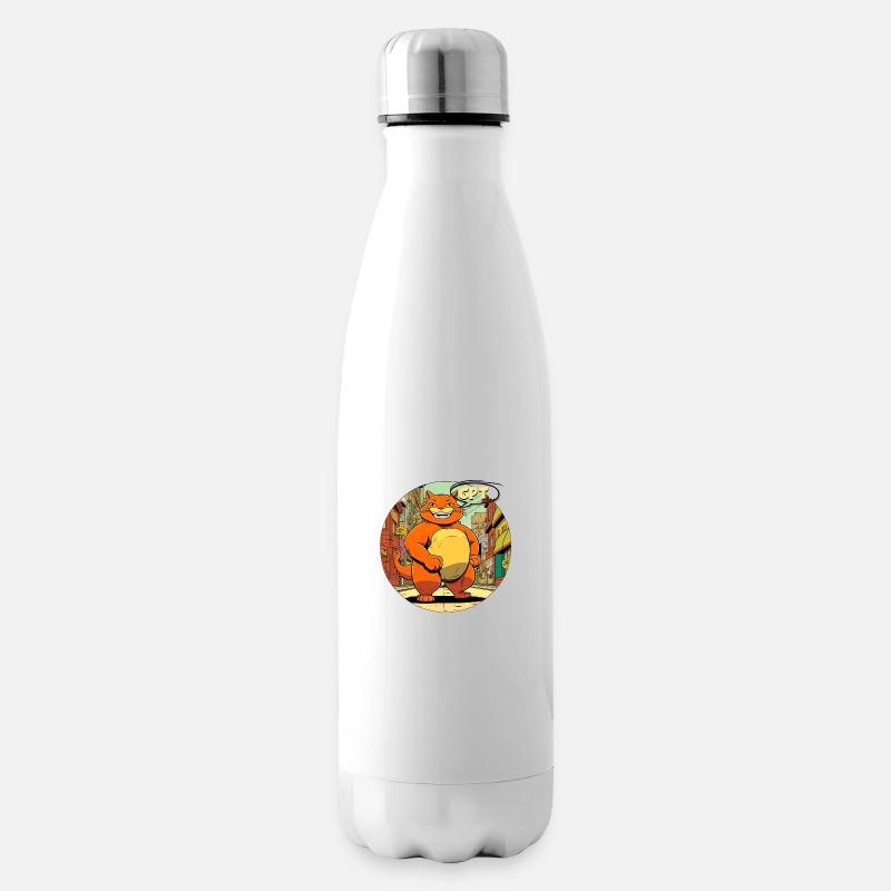 chat gpt - Bouteille isotherme - blanc
