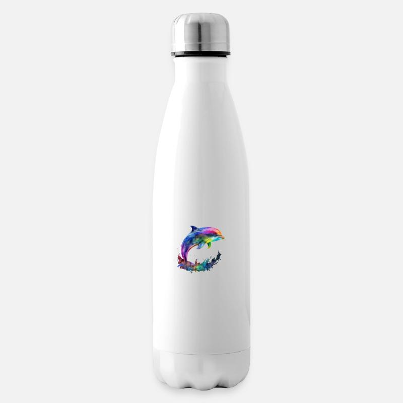 ORIGINAL DELPHIN - IN FARBE - Isolierflasche - Weiß
