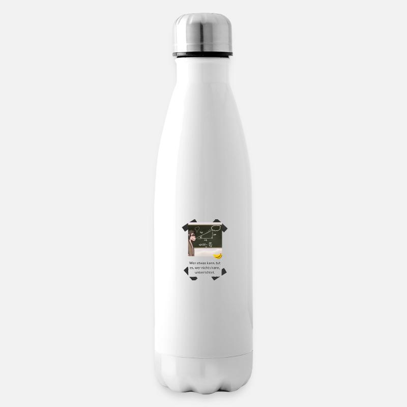 Leher witz schüler witz - Isolierflasche - Weiß