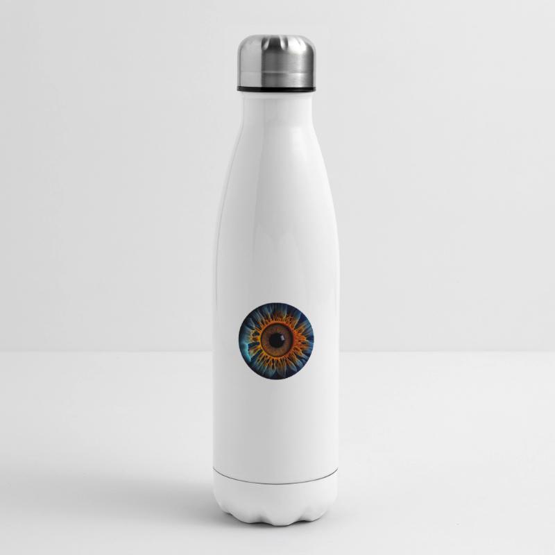 An iris as a biometric identification system Insulated Water Bottle
