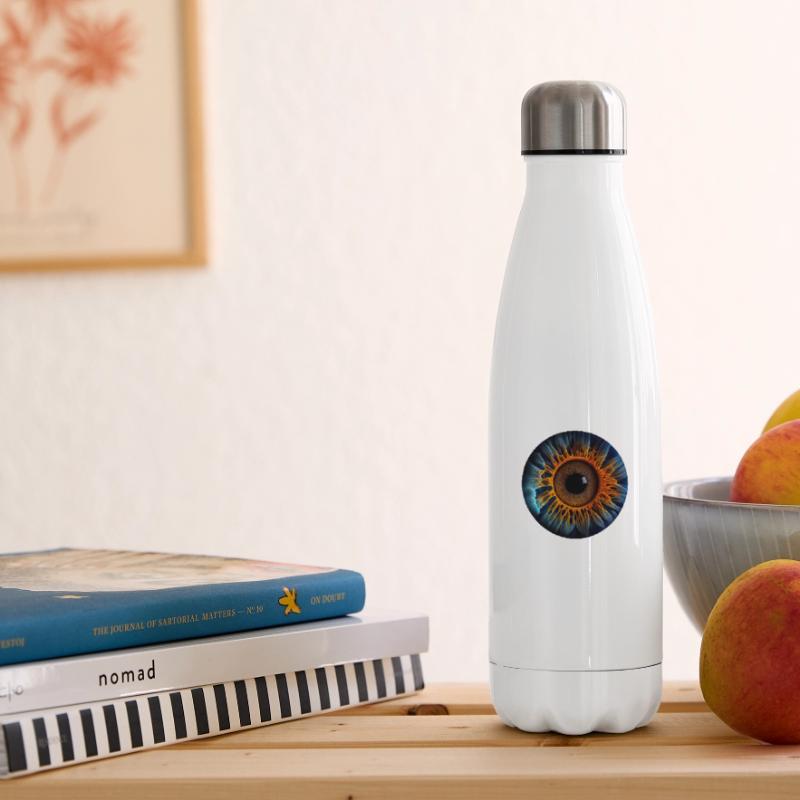 An iris as a biometric identification system Insulated Water Bottle