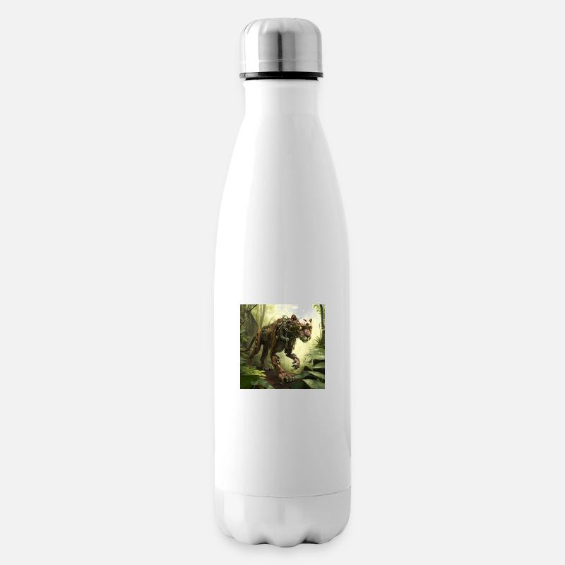 Panter - Isolierflasche - Weiß