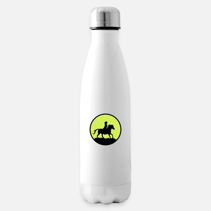 cavalier - Bouteille isotherme - blanc