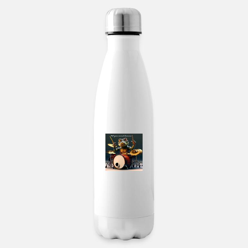 Drummer - Isolierflasche - Weiß