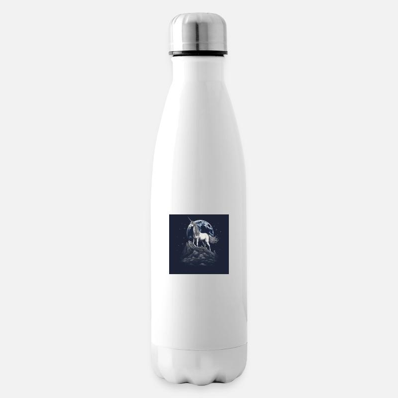 Einhorn - Isolierflasche - Weiß
