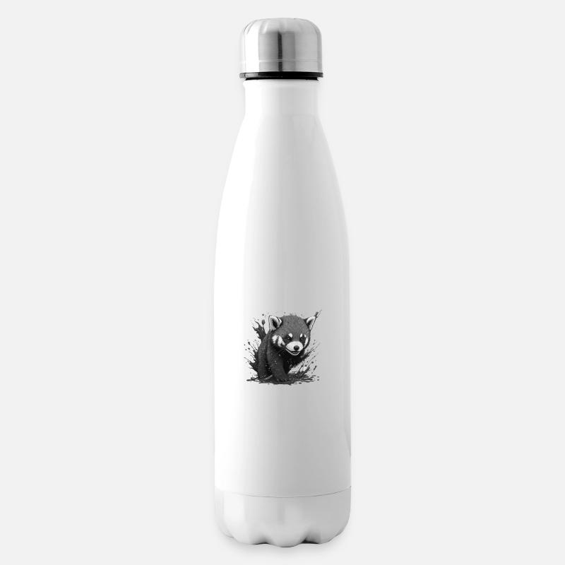 panda - Bouteille isotherme - blanc