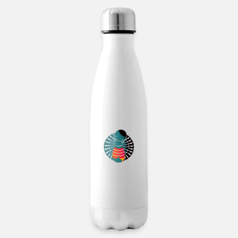 abstract scorpions - Insulated Water Bottle - white