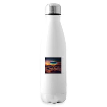 Cocktail 6 Cadeau - Bouteille isotherme - blanc - Droite