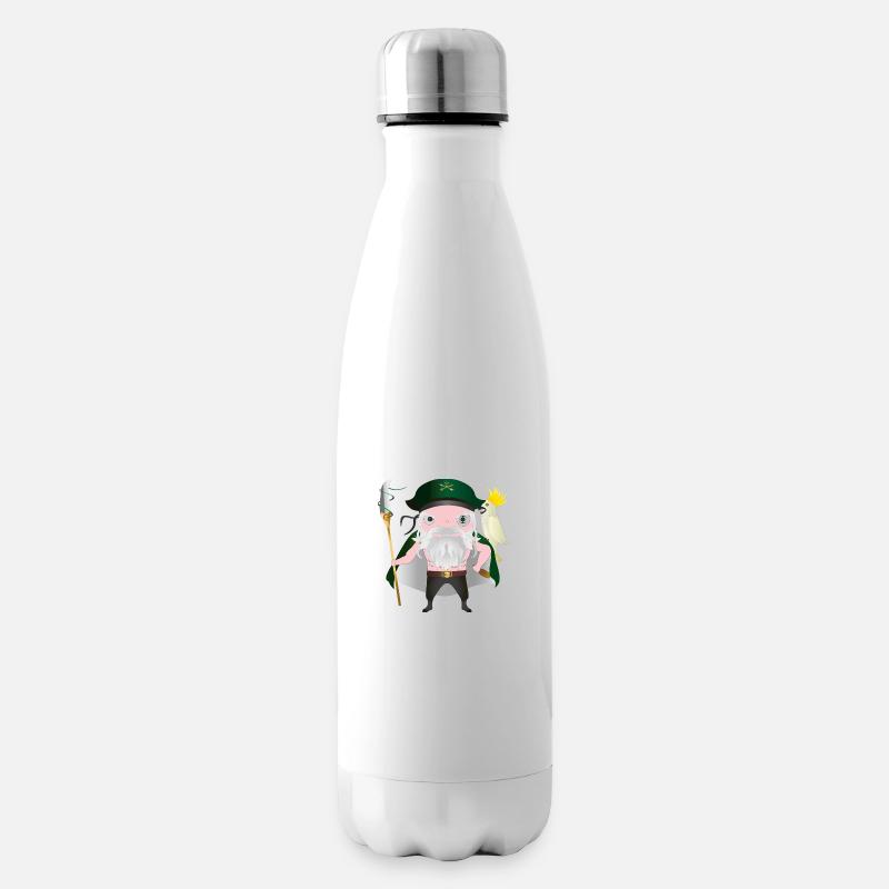 Captain Plank - Isolierflasche - Weiß