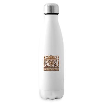 African folklore - Insulated Water Bottle - white - Right