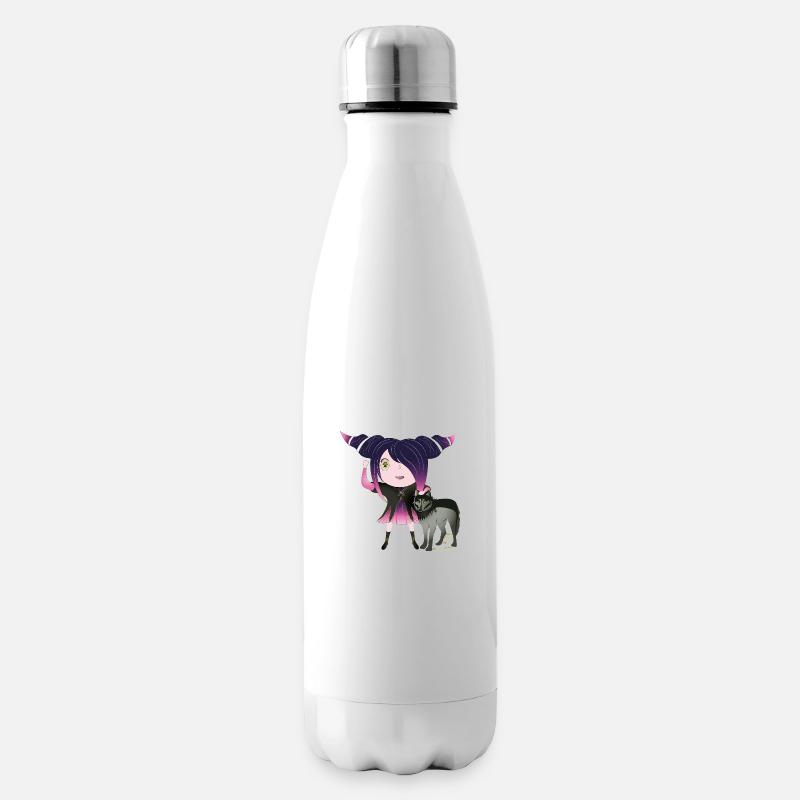 Depuis e - Bouteille isotherme - blanc