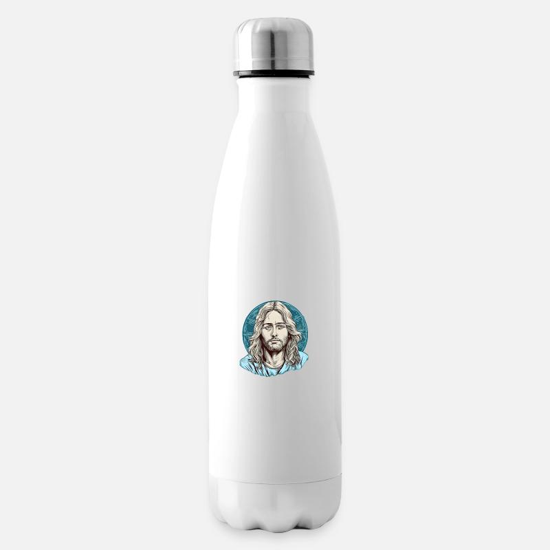 Jésus-Christ #06 - Bouteille isotherme - blanc