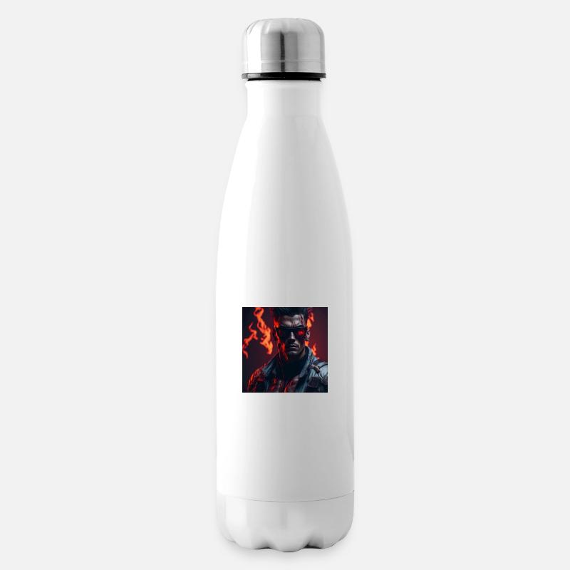 Pompier - Bouteille isotherme - blanc