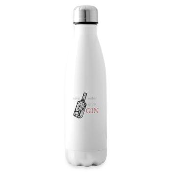 Save water - Insulated Water Bottle - white - Right