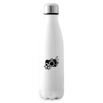Photographe Photographie Caméra de photographie - Bouteille isotherme - blanc - Droite