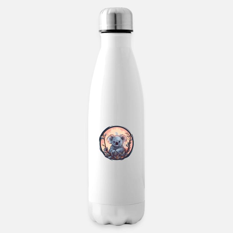 Süßer Koala - Isolierflasche - Weiß