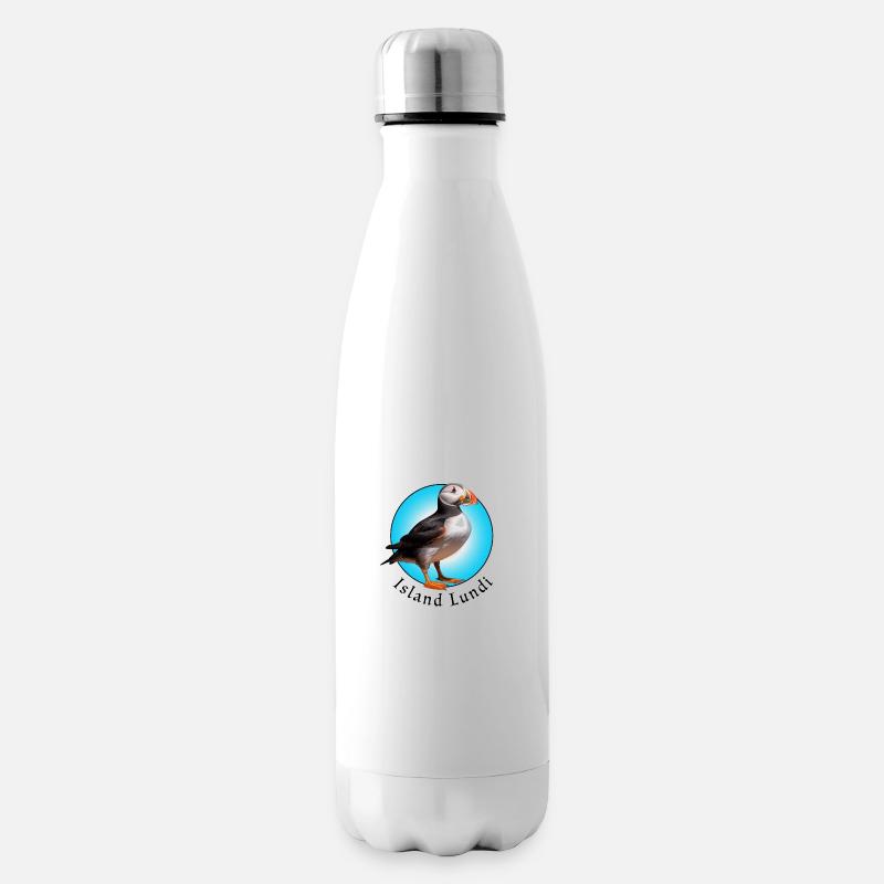 Island Lundi - Isolierflasche - Weiß