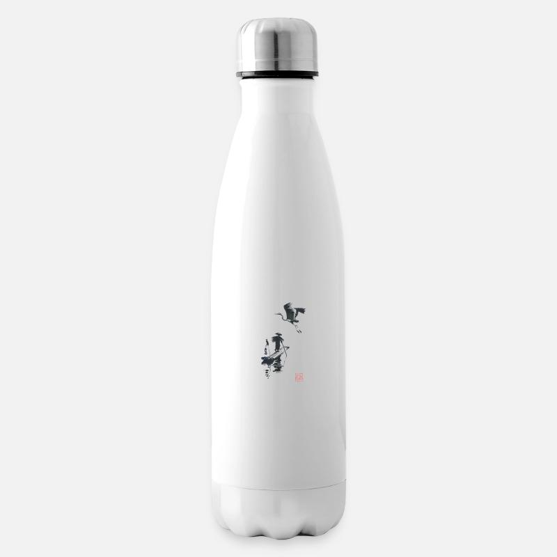 Fischer und Storch - Isolierflasche - Weiß