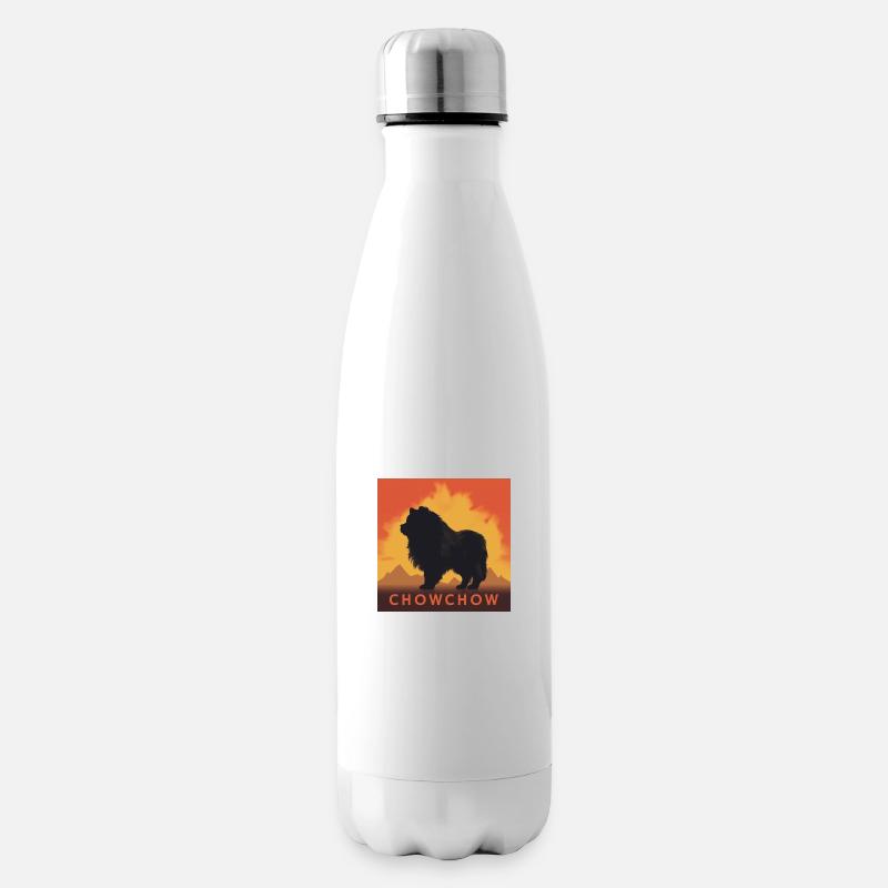 Chowchow - Isolierflasche - Weiß
