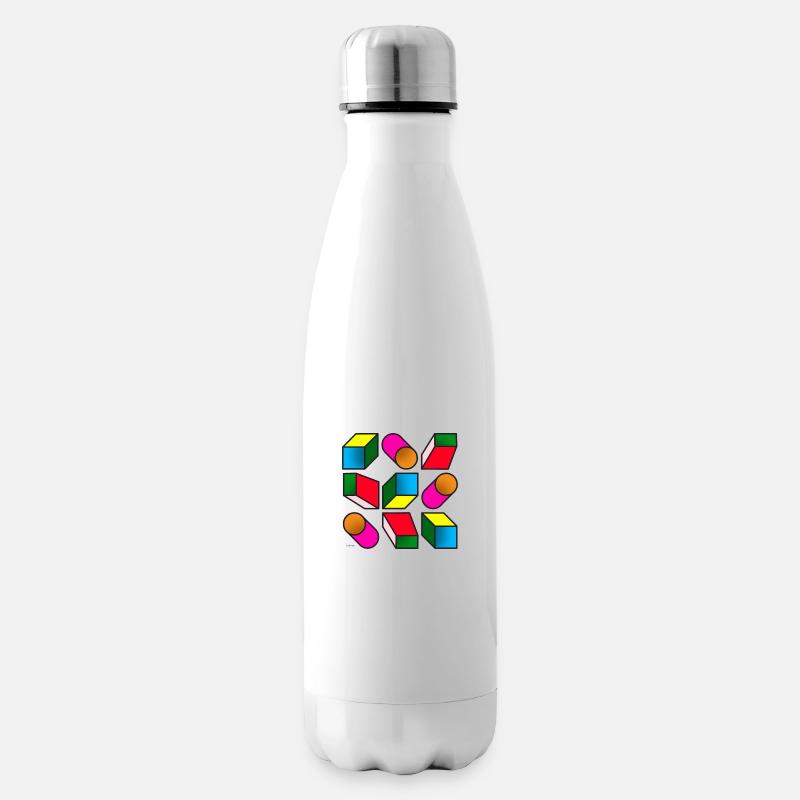 Modèle Moda 110623 2 - Bouteille isotherme - blanc