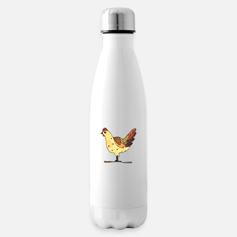 Henne - Isolierflasche - Weiß