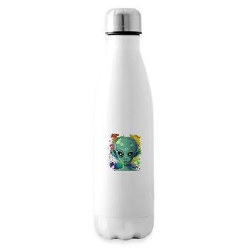 Andrea Engheben - Isolierflasche - Weiß - Rechts