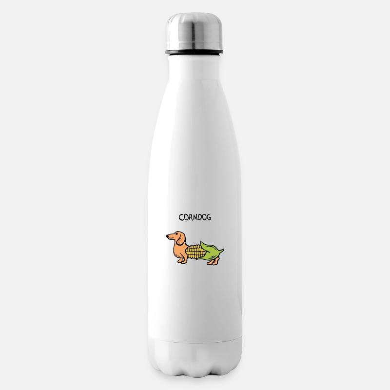 Corndog (Corndog) - Isolierflasche - Weiß