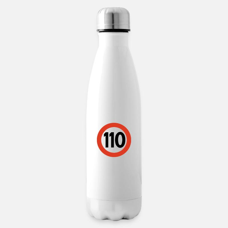 110 - Bouteille isotherme - blanc
