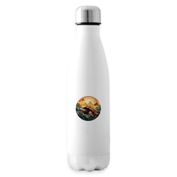 Giant Tortoise - Insulated Water Bottle - white - Right