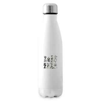 Schachfiguren Nr. 4 - Isolierflasche - Weiß - Rechts