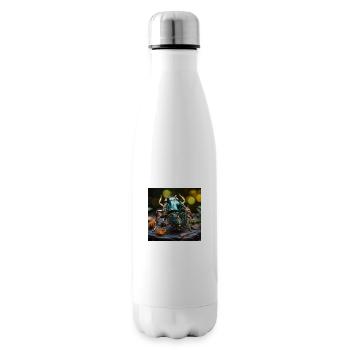 Aqua Scarabée - Bouteille isotherme - blanc - Droite
