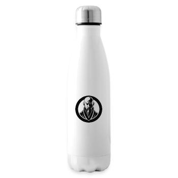 the strict master - Insulated Water Bottle - white - Right