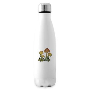 Pilze - Isolierflasche - Weiß - Rechts